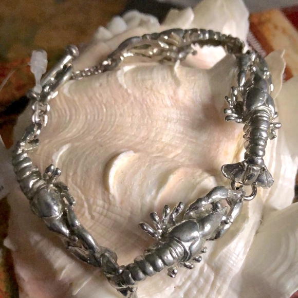 NWT RARE Designer Lobster Bracelet - Picture 2 of 5